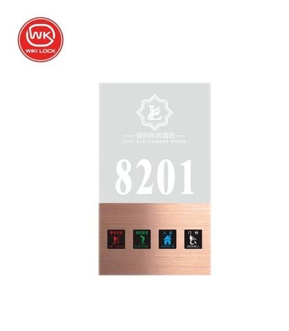 Bảng số phòng khách sạn có đèn Led Wiki WK-RN02