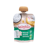 Sữa chua yến mạch hữu cơ vị chuối Babybio cho bé trên 6 tháng