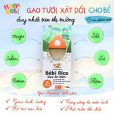 Gạo tươi xát dối hữu cơ BéBi Rice cho bé từ 6 tháng