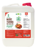 Nước tương mật hoa dừa organic nguyên bản Sokfarm