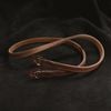 Dây đeo máy ảnh da thật Minimal Leather Strap - Màu nâu - By Cammix - Dành cho máy Fuji, Nikon, Canon, Olymlus....