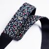 [CAMMIX] Dây đeo máy ảnh dành cho máy Fuji, Canon, Nikon, Sony.. - Camera Strap - MadebyCammix - Xanh Navy - Hoa