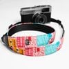 Dây đeo máy ảnh - Dolly - Mèo - Hồng -  Dành cho máy Fuji, Canon, Nikon, Leica, Olympus.. - Camera strap - MadebyCamm