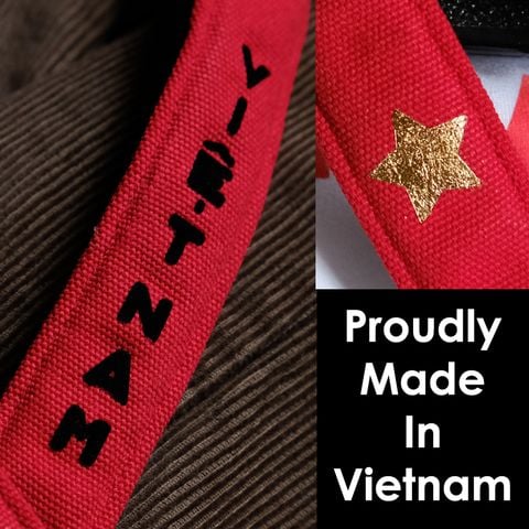  Dây máy ảnh Canvas The Vietnam Strap - Mừng Quốc khánh Việt Nam 2/9 - Made in Vietnam 
