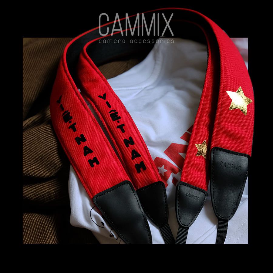 Dây máy ảnh Canvas The Vietnam Strap - Mừng Quốc khánh Việt Nam 2/9 - Made in Vietnam