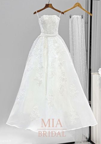 Đầm cưới thiết kế dể thương