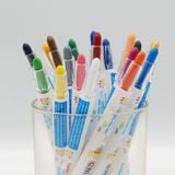 Bút Sáp Màu Xoay - 36 Màu (Túi Nhựa PVC) DK3301-36