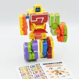 Chữ số biến hình - Robot đặc nhiệm,DK81224