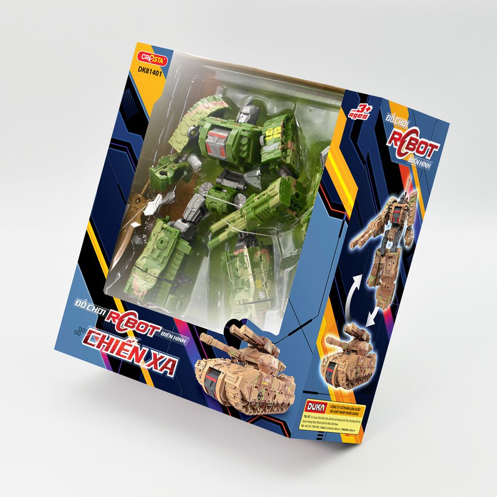 Đồ chơi Robot biến hình chiến xa,DK81401