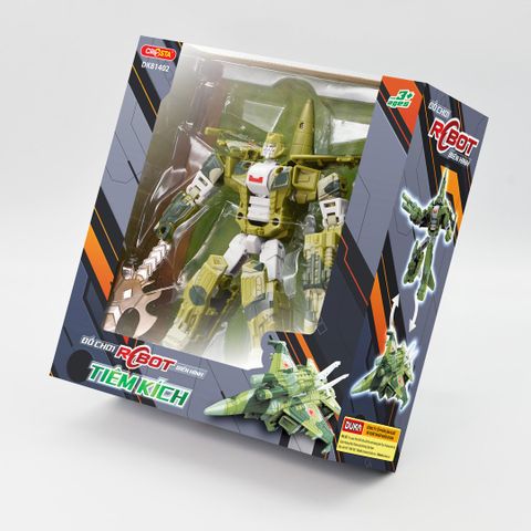 Đồ chơi Robot biến hình tiêm kích,DK81402