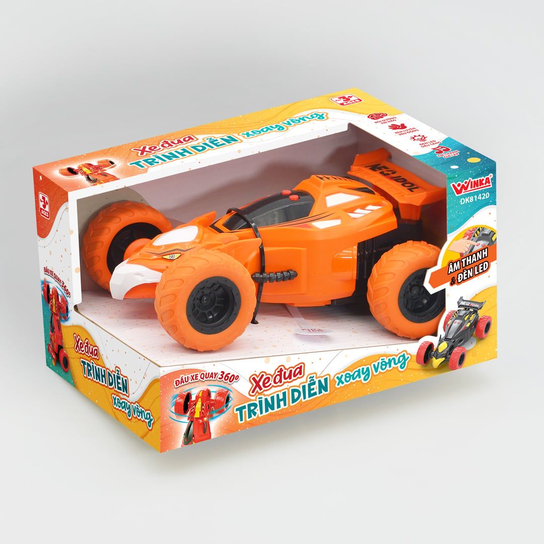 Xe đua trình diễn xoay vòng,DK81420