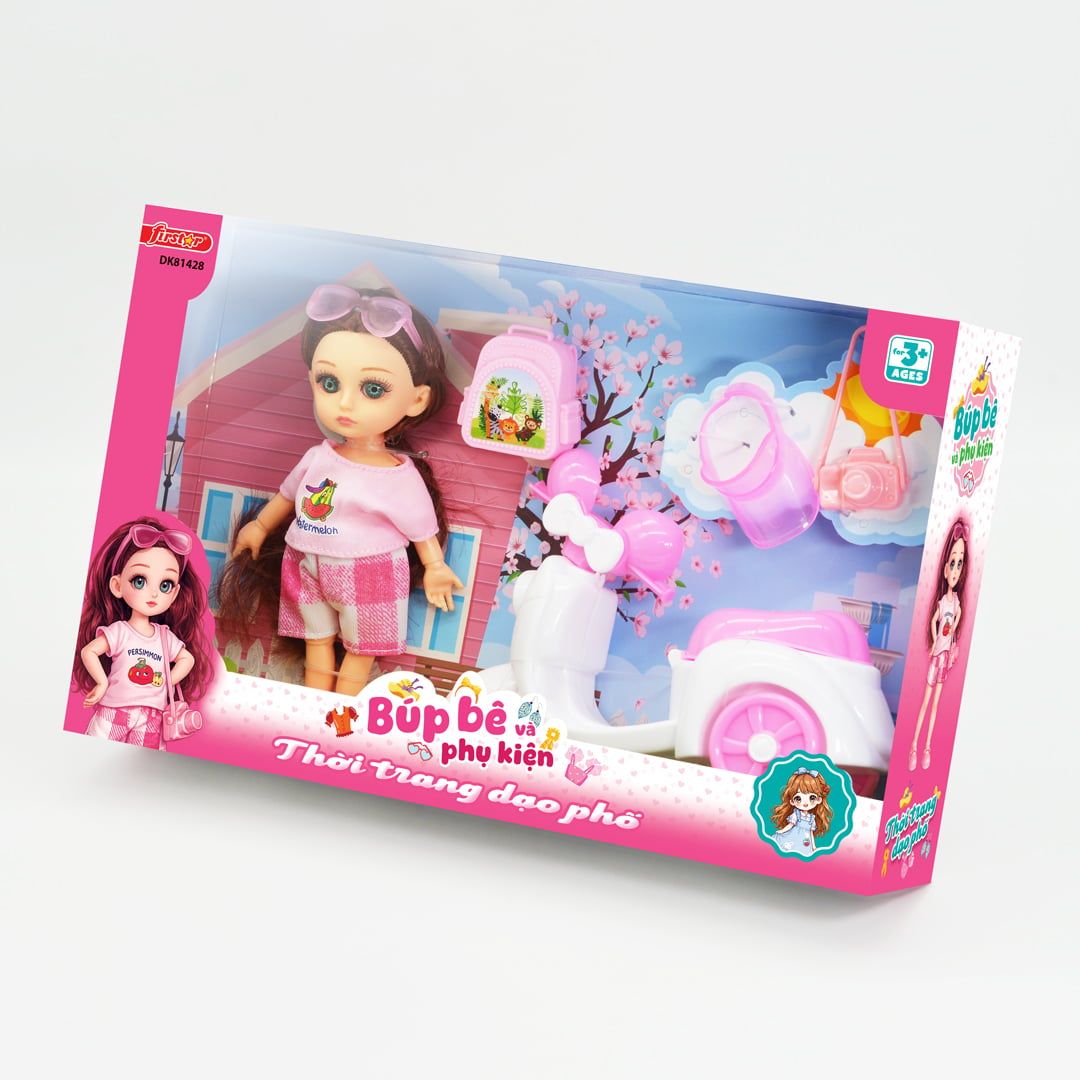 Búp bê và phụ kiện - Thời trang dạo phố, DK81428