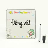 Trò chơi 2 in 1 Ghép tranh + Bảng vẽ : Động vật,DK81431