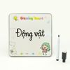Trò chơi 2 in 1 Ghép tranh + Bảng vẽ : Động vật,DK81431