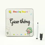 Trò chơi 2 in 1 Ghép tranh + Bảng vẽ : Giao thông,DK81432