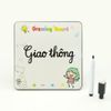 Trò chơi 2 in 1 Ghép tranh + Bảng vẽ : Giao thông,DK81432