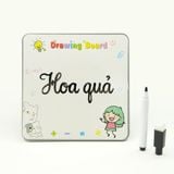 Trò chơi 2 in 1 Ghép tranh + Bảng vẽ : Hoa quả,DK81433