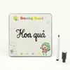 Trò chơi 2 in 1 Ghép tranh + Bảng vẽ : Hoa quả,DK81433