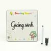 Trò chơi 2 in 1 Ghép tranh + Bảng vẽ : Giáng sinh,DK81434