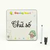Trò chơi 2 in 1 Ghép tranh + Bảng vẽ : Chữ số,DK81437
