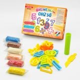 Đất sét màu - Chữ số,DK81441