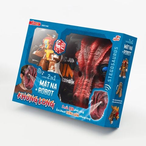 Mặt nạ - Rô bốt + Khủng long,DK81448