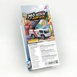 Mô hình hợp kim mini - Xe cấp cứu,DK81461