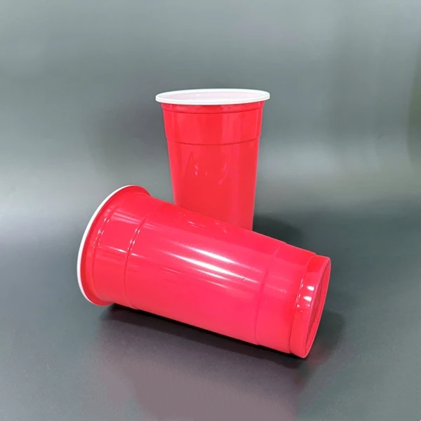  Ly Nhựa PP95 - 700ml ĐỎ Đựng Trà Sữa, Sinh Tố, Rau Má, Nước Ép, Trà Tắc 