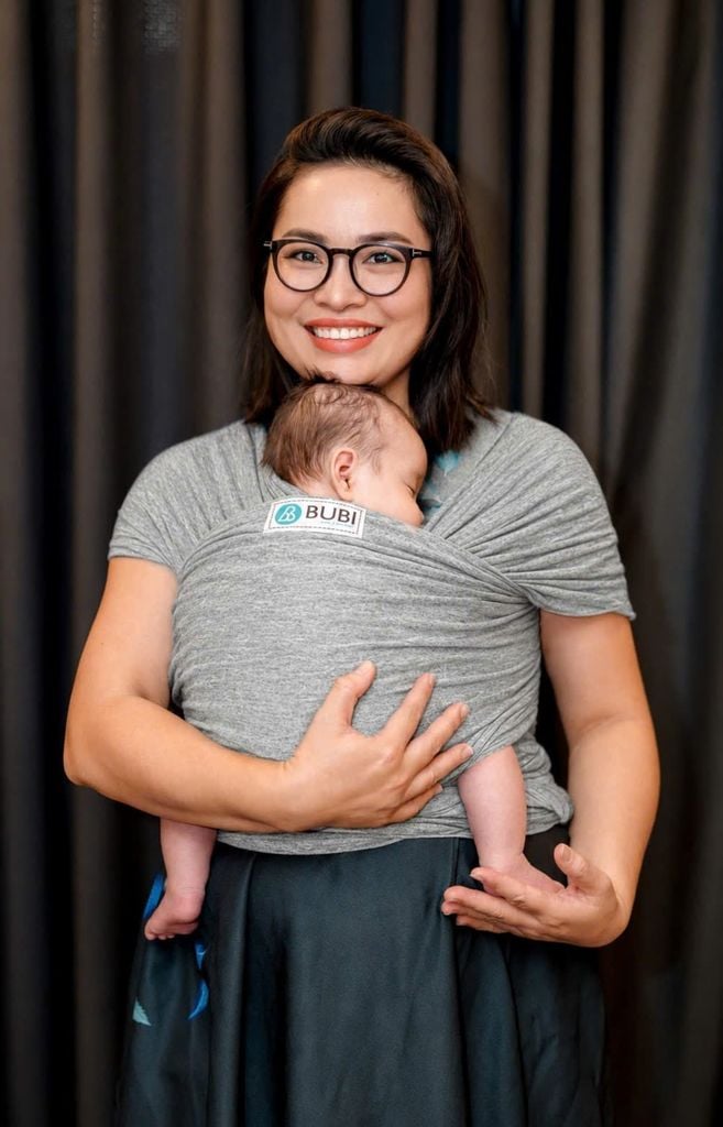  BUBI WRAP - Cotton - Xám Tiêu 