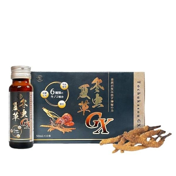 Nước uống đông trùng hạ thảo Tochukasou GX Drink 10 chai