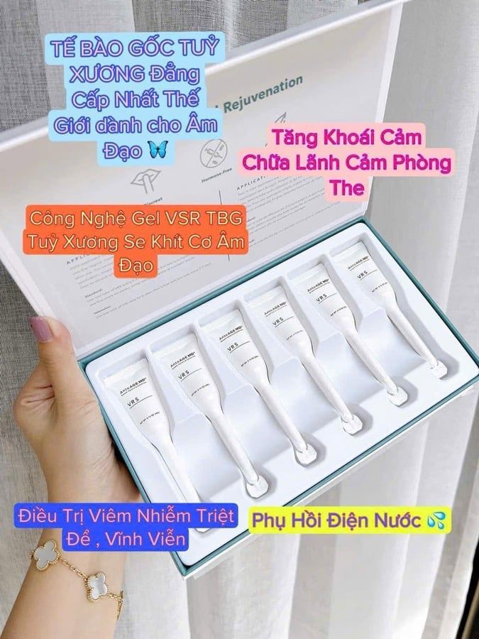 Gel Dưỡng Trẻ Hoá Vùng Âm Đạo – AnteAGE® VRS – 4ml X 6 Pack
