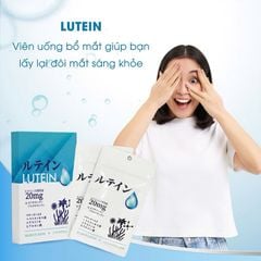 LUTEIN - Viên uống bổ mắt, tăng cường thị lực hộp 30 viên Nhật Bản