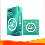 Bao cao su kéo dài thời gian CARE 46 Minty Dots có gai - hương bạc hà hộp 12 cái