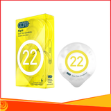 Bao cao su CARE 22 Nipis cao su tự nhiên siêu mỏng - hương nước hoa hộp 6 cái