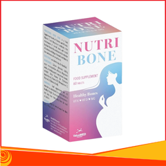 NUTRI BONE - Viên uống Hỗ trợ tăng cường hấp thu canxi, Hộp 60 viên