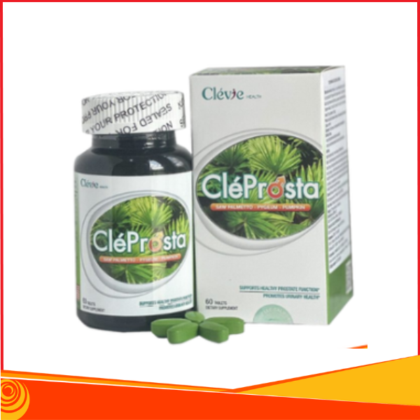 CLEPROSTA - Viên uống hỗ trợ tuyến tiền liệt, Hộp 60 viên