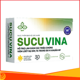 SucuVina - Viên uống hỗ trợ giảm làm giảm các triệu chứng viêm loét dạ dày, tá tràng, Hộp 30 viên