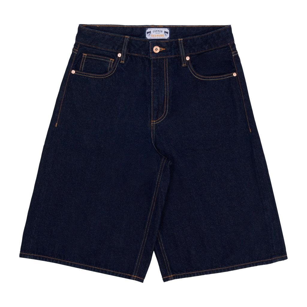 Short - 12 Oz - Indigo - One Washed Denim Pants
