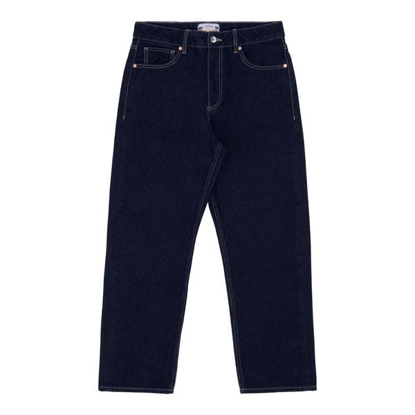  Straight - 12 Oz - Indigo / Grey sewing thread  - One Washed Denim Pants (Chỉ xám) 