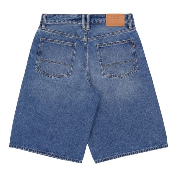  Short - 12 Oz - Light Blue - Washed Denim Pants 