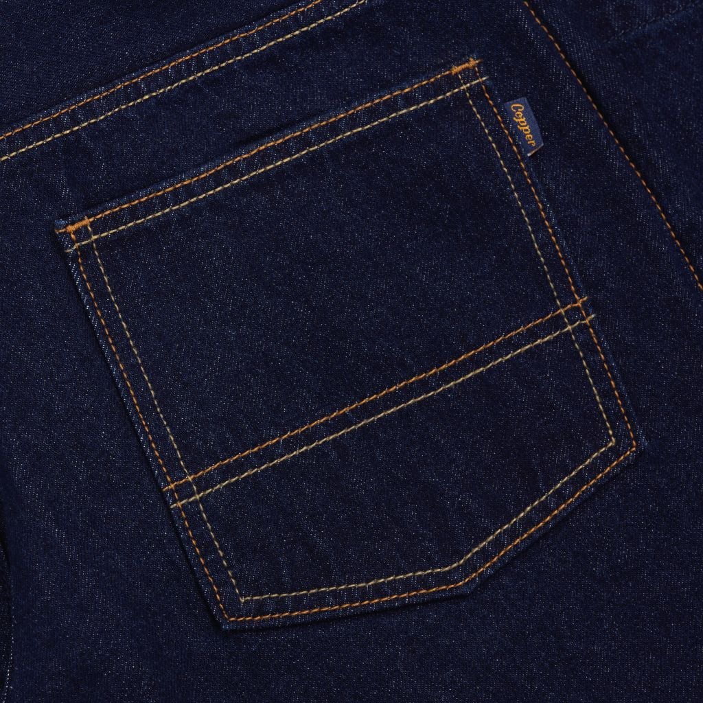 Short - 12 Oz - Indigo - One Washed Denim Pants