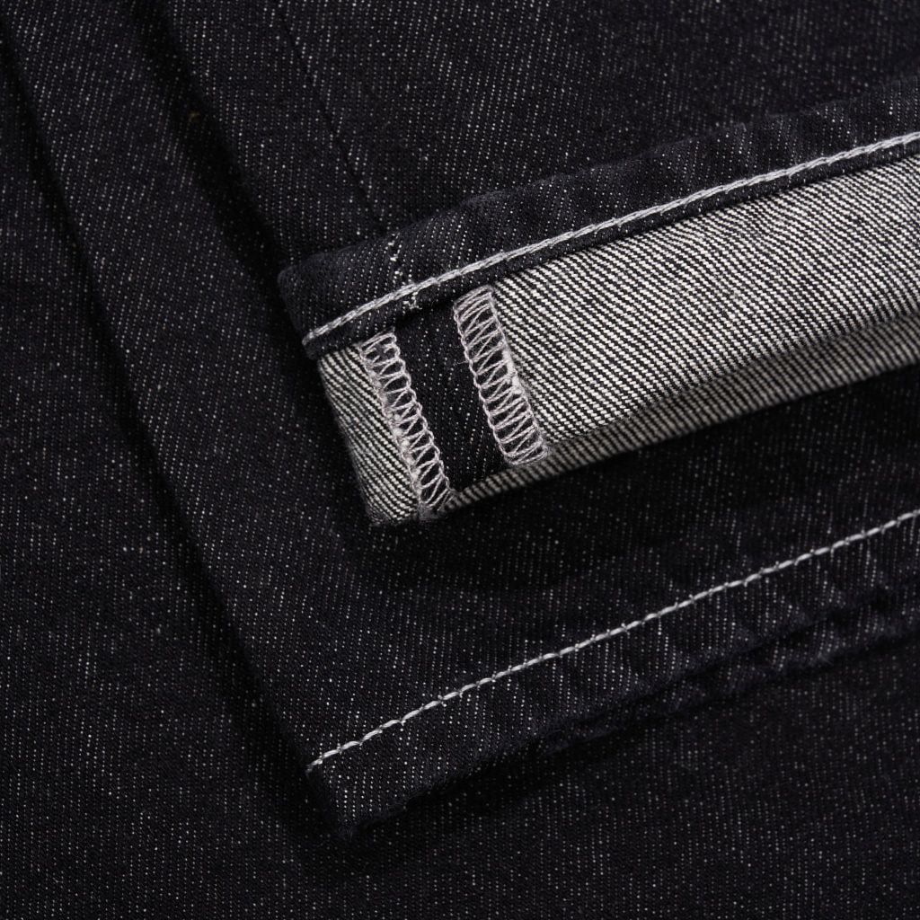 Short - 12 Oz - Black - One Washed Denim Pants