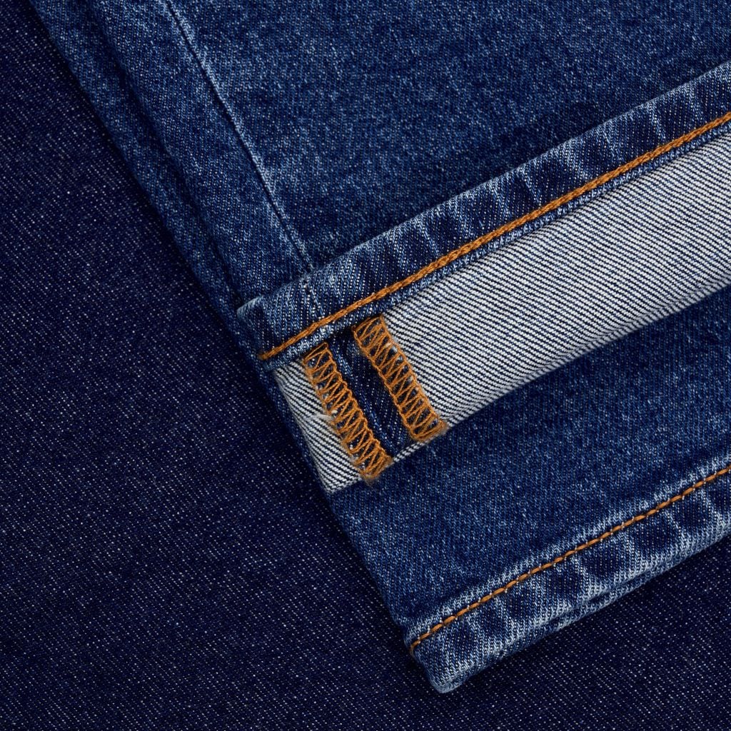 OG Slim - 12.5 Oz - Mid Blue - Washed Denim Pants