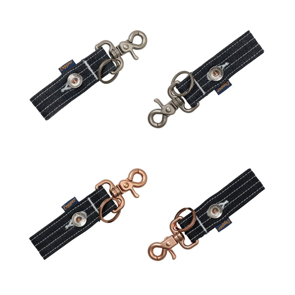 14oz Indigo Keychains - Móc khóa Raw Denim