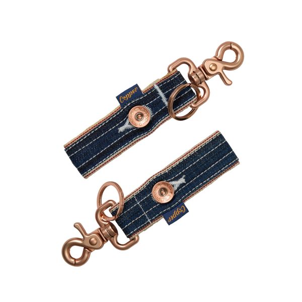 17oz Blue Tech Keychains - Móc khóa Raw Selvedge Denim 