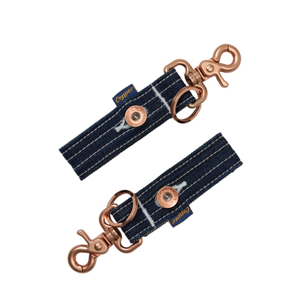 17oz Blue Tech Keychains - Móc khóa Raw Denim