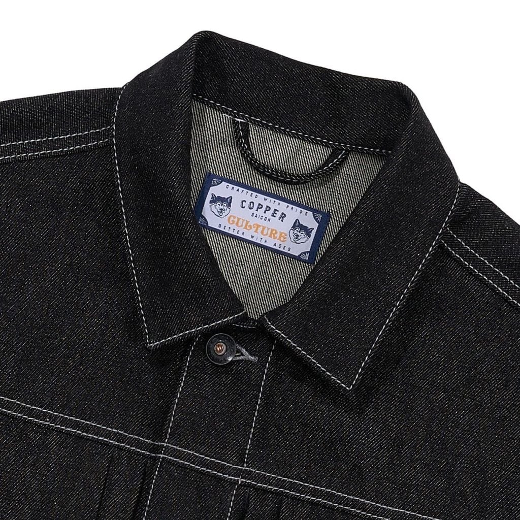 Type II - 12 Oz - Black - Raw Denim Jacket