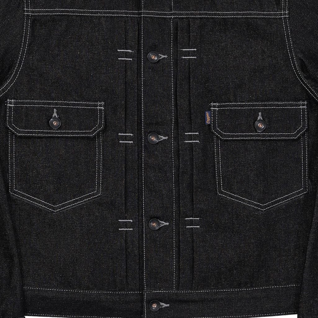 Type II - 12 Oz - Black - Raw Denim Jacket