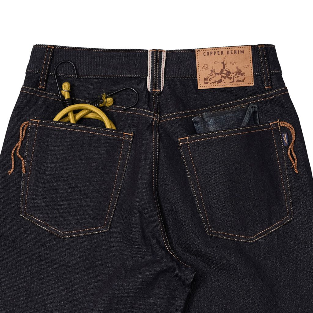 Relax - 14.5 Oz - Diamond Blue - Raw Selvedge Denim Pants