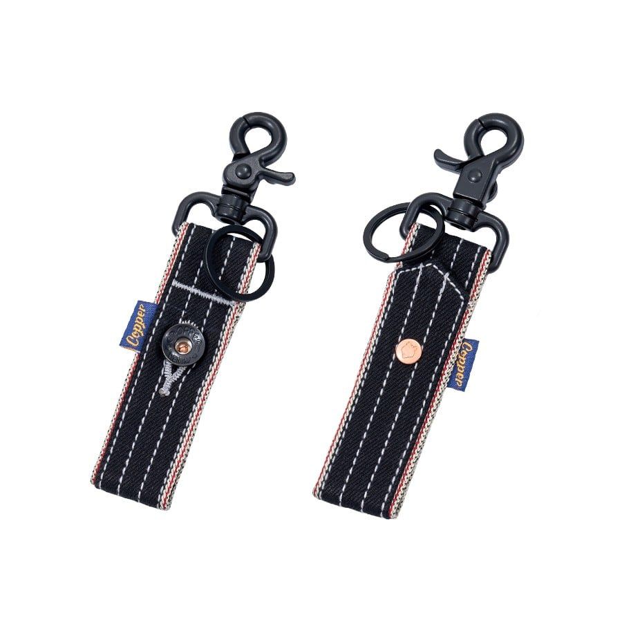 BLACK / BLACK Keychains - Móc khóa Raw Selvedge Denim